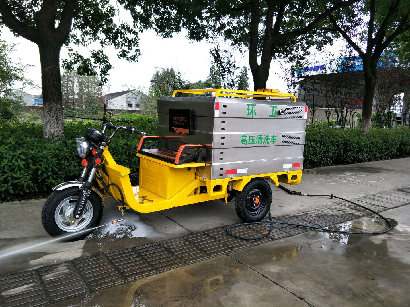 YLBD167三輪電動高壓清洗機(jī)